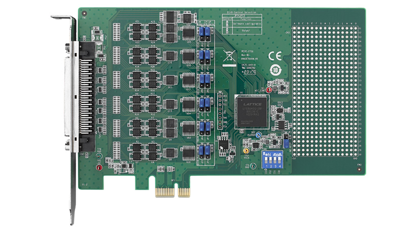 16 Channel PCIe DAQ Card, PCIe Multifunction Card, 16 Channel PCIe